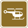 Helicopter Sign Clip Art